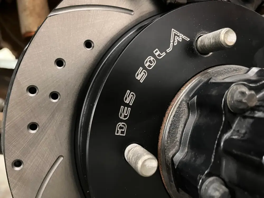 Des Sol Performance Brake Kit Gen 4 single rotor - Close up