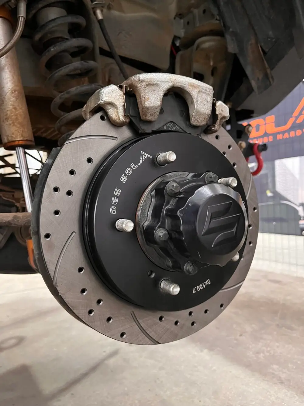 Des Sol Performance Brake Kit Gen 4 single rotor