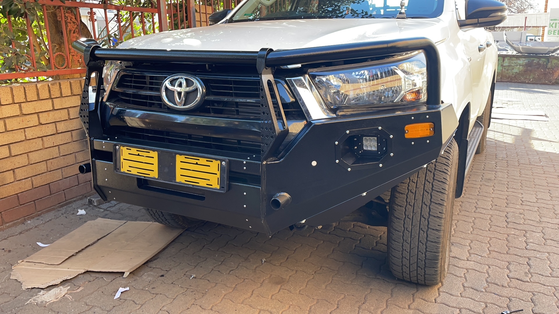 Toyota Hilux GD 6 Front Dakar Bumper