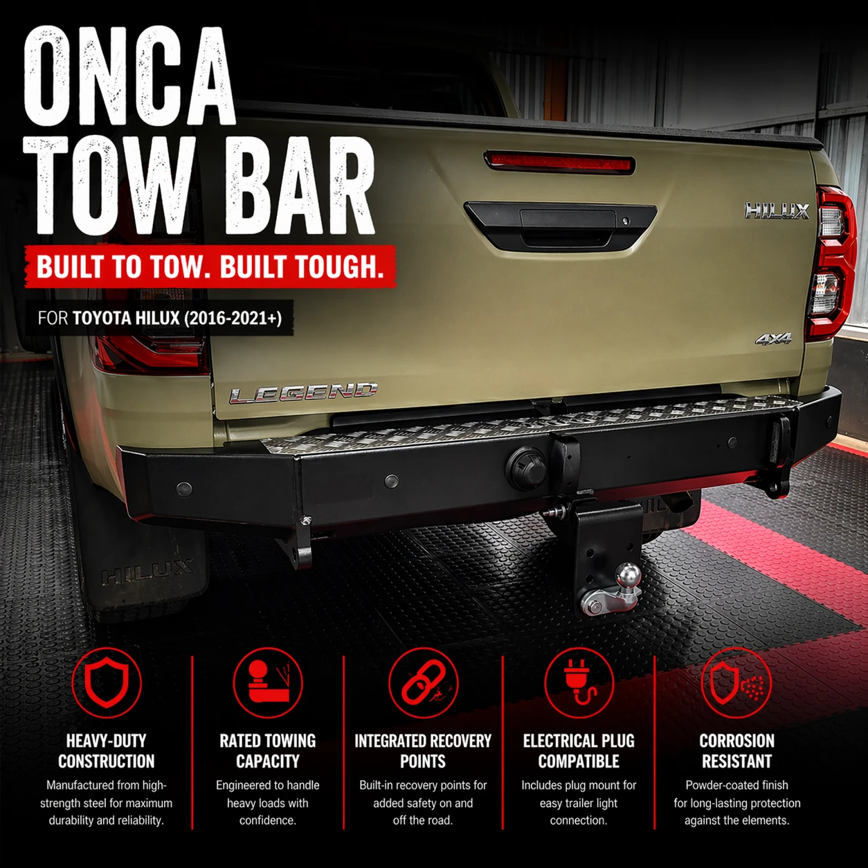 ONCA Towbar (Hilux 2021+)
