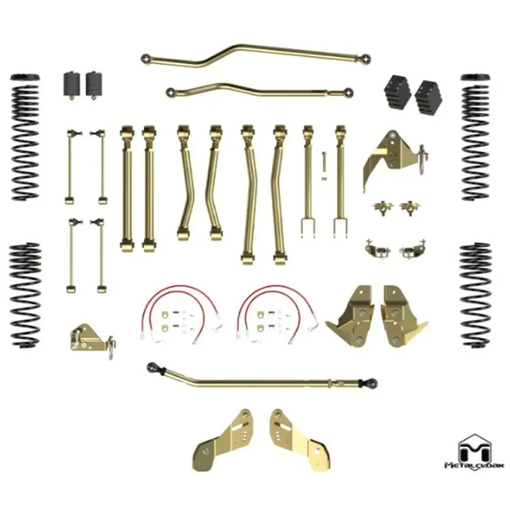 King Shocks and Metalcloak Combo – 5.5″ Game-Changer Suspension & Lift Kit (Jeep JK)
