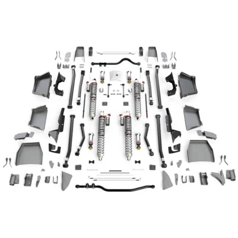 JKU: TERAFLEX Alpine RT Coilover Suspension System (4.5″ Lift)