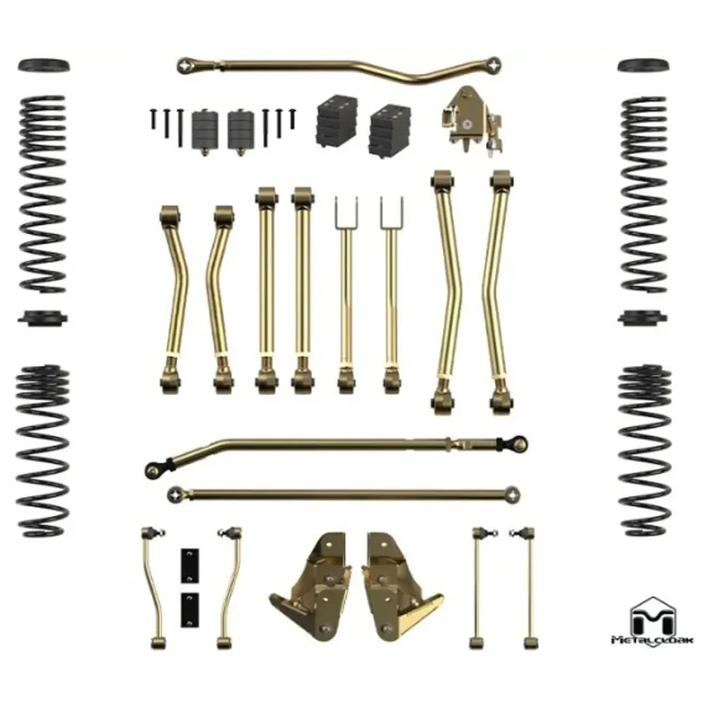 King Shocks and Metalcloak Combo – 4.5″ Game-Changer Suspension & Lift Kit (Jeep JL)