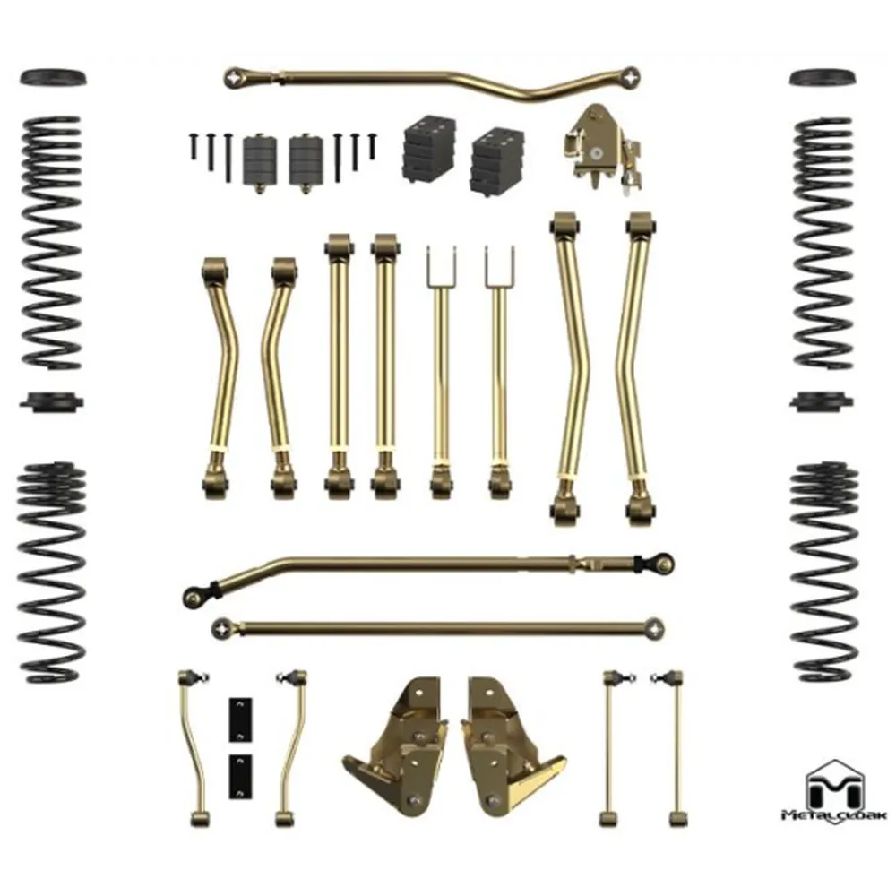 King Shocks and Metalcloak Combo – 5.5″ Game-Changer Suspension & Lift Kit (Jeep JL)