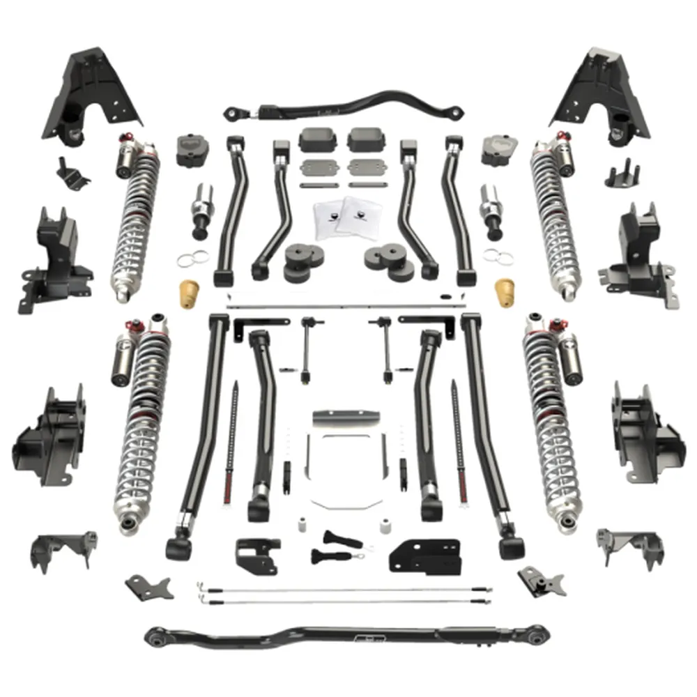 JLU: TERAFLEX Alpine RT Coilover Suspension System (4.5″ Lift)