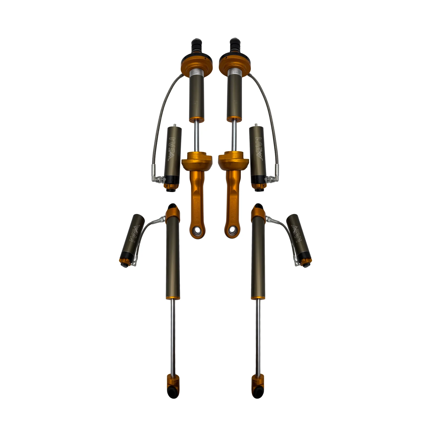 Toyota Prado 250 EV1 Adjustable Comfort Suspension Kit – ADJ Pack 1 (No Coils)